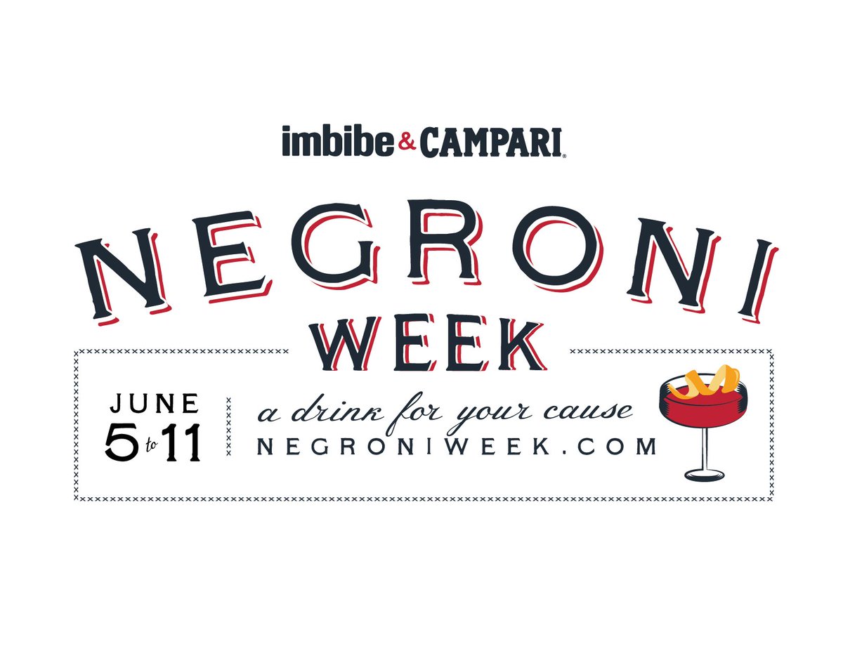 ScoutOakhurst's tweet photo. Enjoy “The Negroni with No Name” through Sunday during @imbibe &amp; @campari’s #NegroniWeek! Partial proceeds supporting @givingkitchen! https://t.co/GSvFVh4x5K