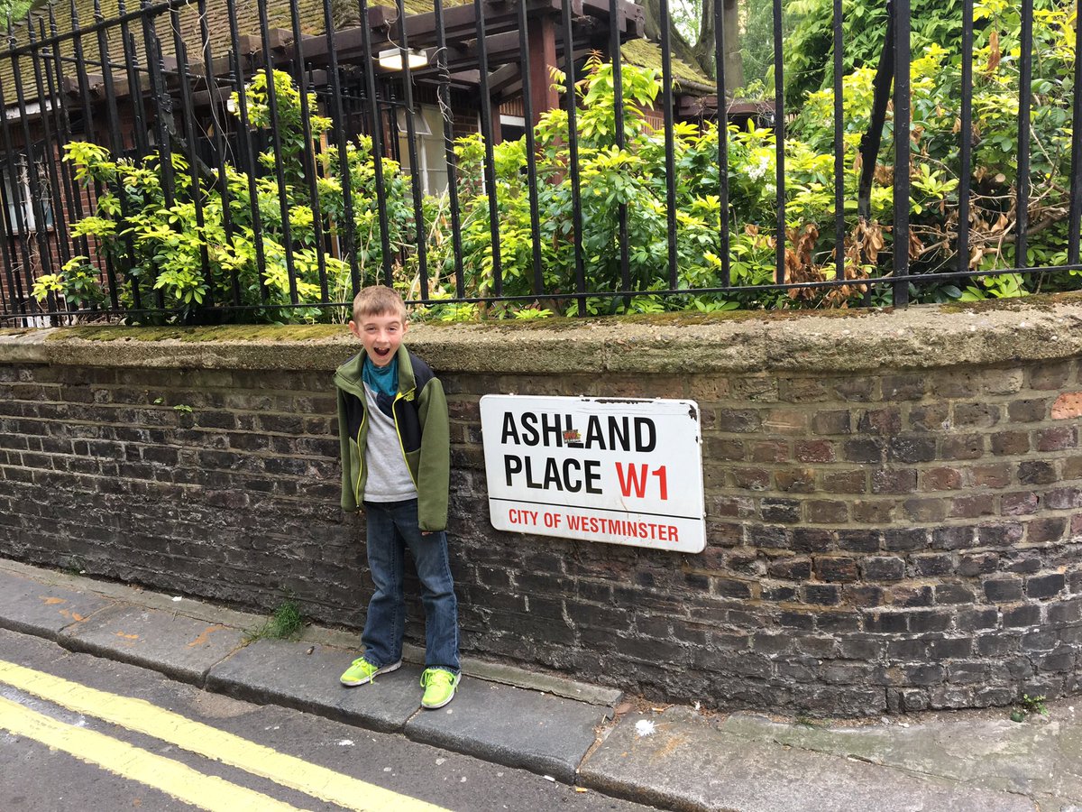 Clocker pride in London #clockerpride <a href="/AshlandClockers/">Ashland Public Schools</a>