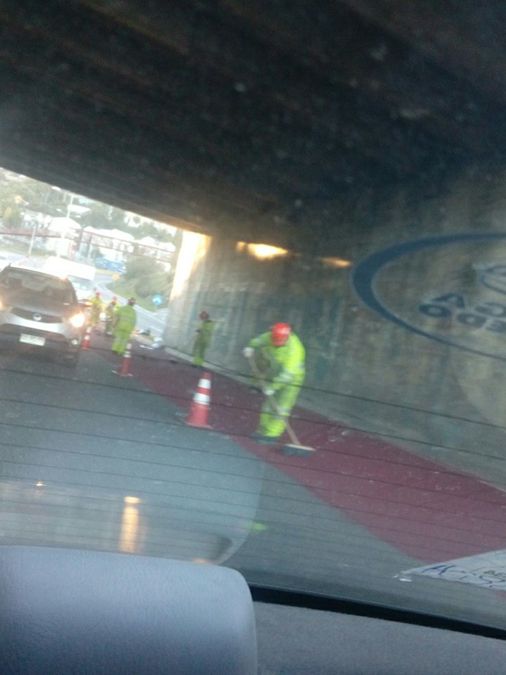 PRECAUCIÓN: congestión en Ruta #Concón #Quilpué por trabajos de pintados en vía izquierda imagen <a href="/jarr271977/">Jorge Reyes Riquelme</a>