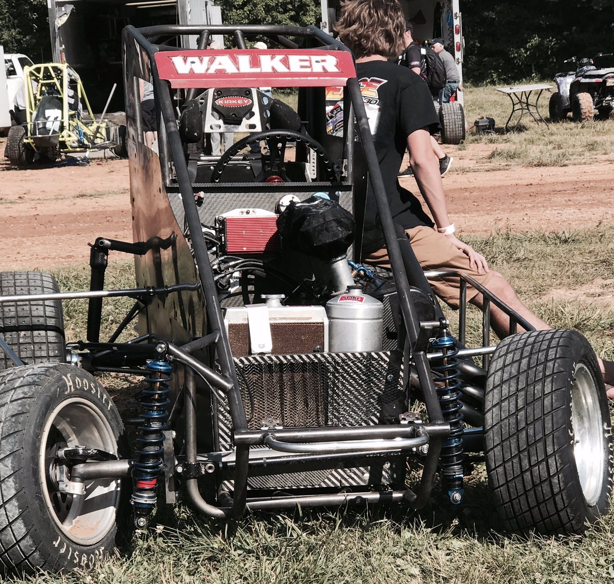 SpikeChassis's tweet photo. Our new Spike shirts from @RandR95 are avail at the @BloomSpeedway tonight, stop by @GageWalker7 pit and pick one up for $20. #WinWithSpike https://t.co/JDbVQekFIK