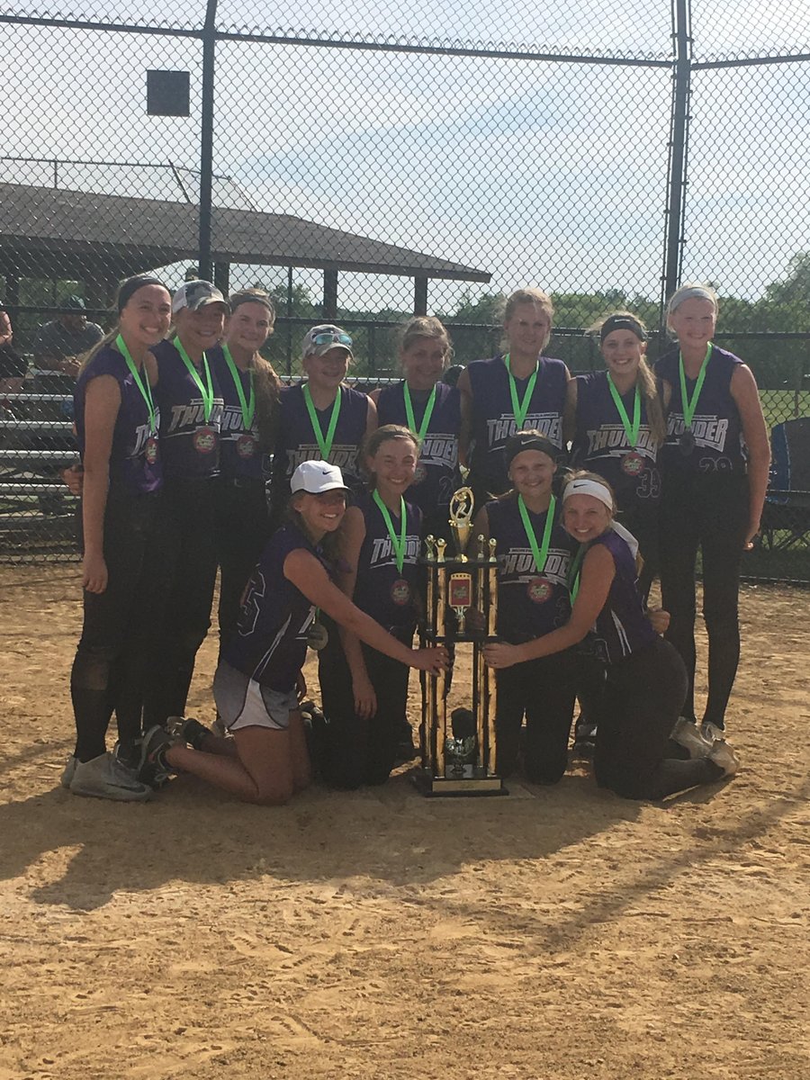NIT_Softball's tweet photo. #Thunder14u took 2nd place at the PGF Summer Classic in St. Charles last weekend! https://t.co/oc7tqqSsNP