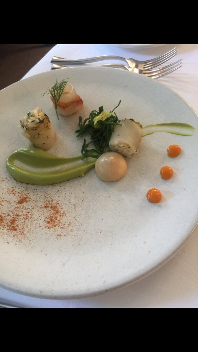 FoodPartnersJCA's tweet photo. Superb food again @TheYorkeArms  Ramsgill #francesatkins #michelinstar https://t.co/Ina1hpKfuw
