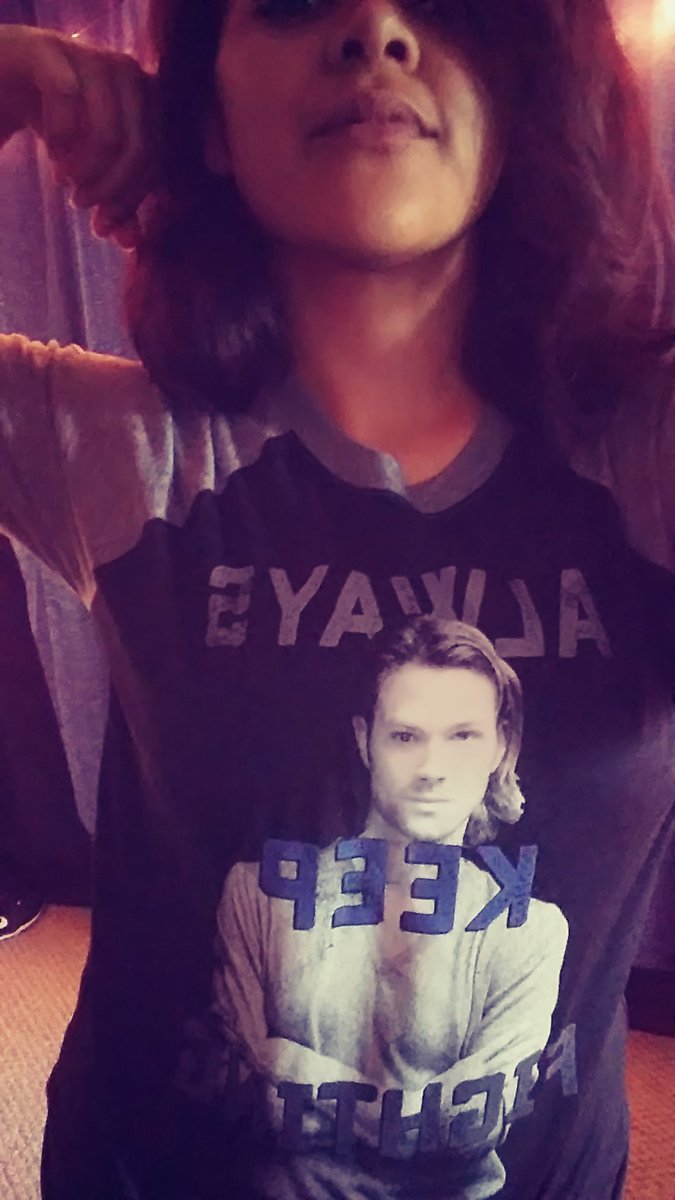 PandaBot828's tweet photo. Arrived today! Ready to represent 😊😁 #AKF #SPNFamily @jarpad https://t.co/rpjiK3PgZO