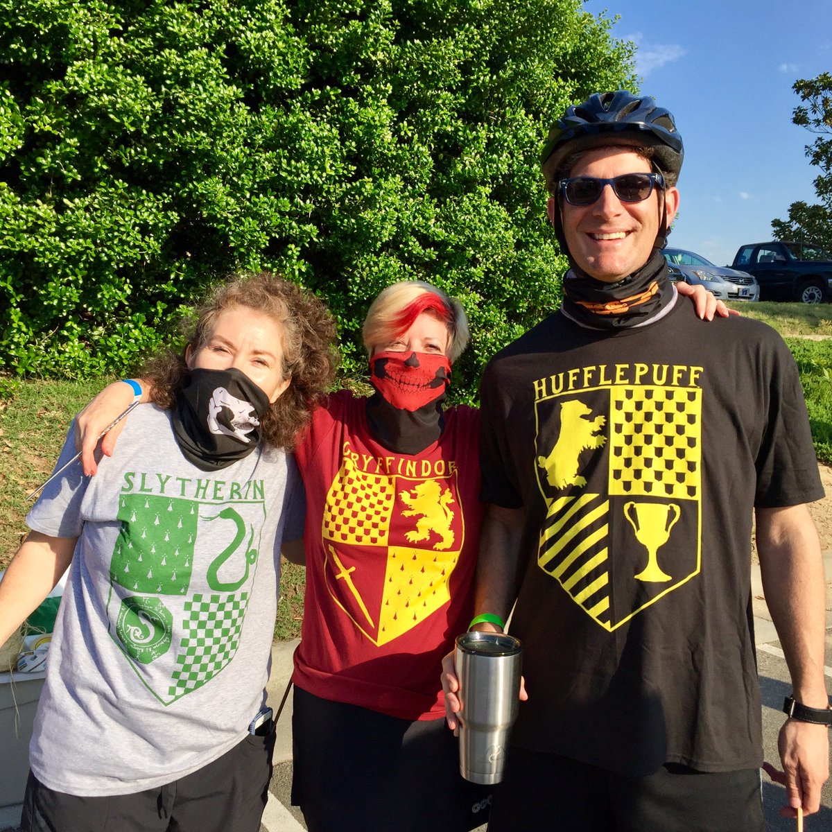 Harry Potter and the Order of the Doughman, rocking #DOUGHMAN9 last weekend.