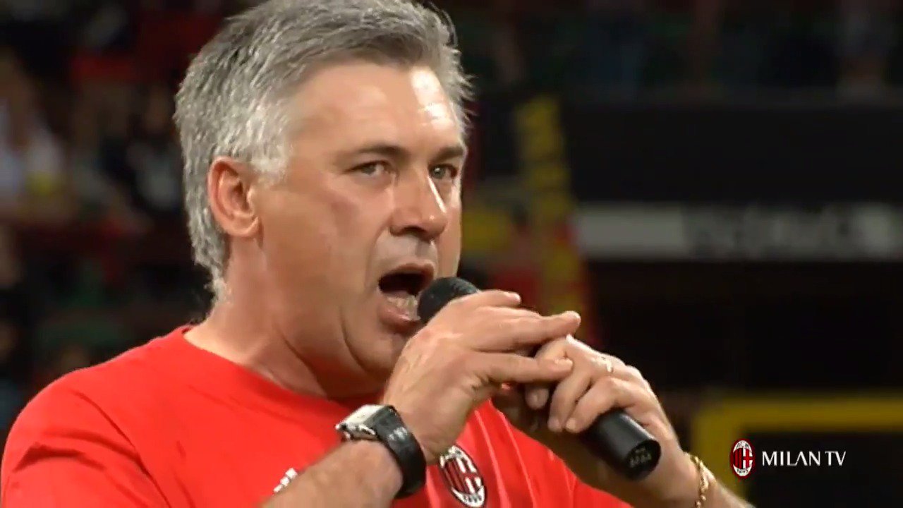 AC Milan on Twitter on Rossoneri, let's sing along with the
