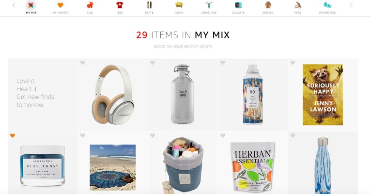 stevekrohn's tweet image. Amazon launches ‘My Mix,’ a personalized shop filled with your favorite things techcrunch.com/2017/06/09/ama…