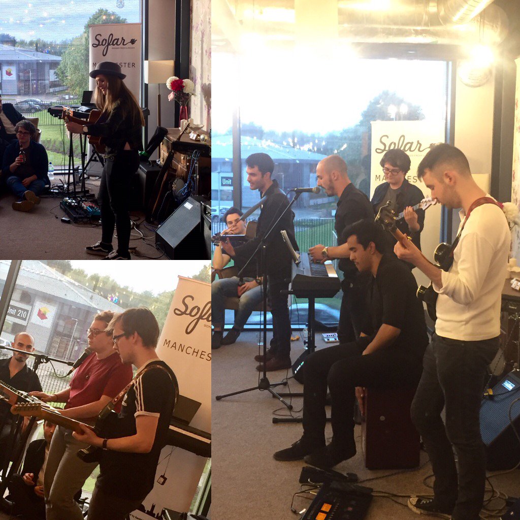 SofarManchester's tweet photo. Thanks to our amazing acts tonight @fivedaysnorth @Louxband and @MaisieJohnson ! 🎶and  @ZiferblatMCUK for having us! https://t.co/fJKX9dsiCn