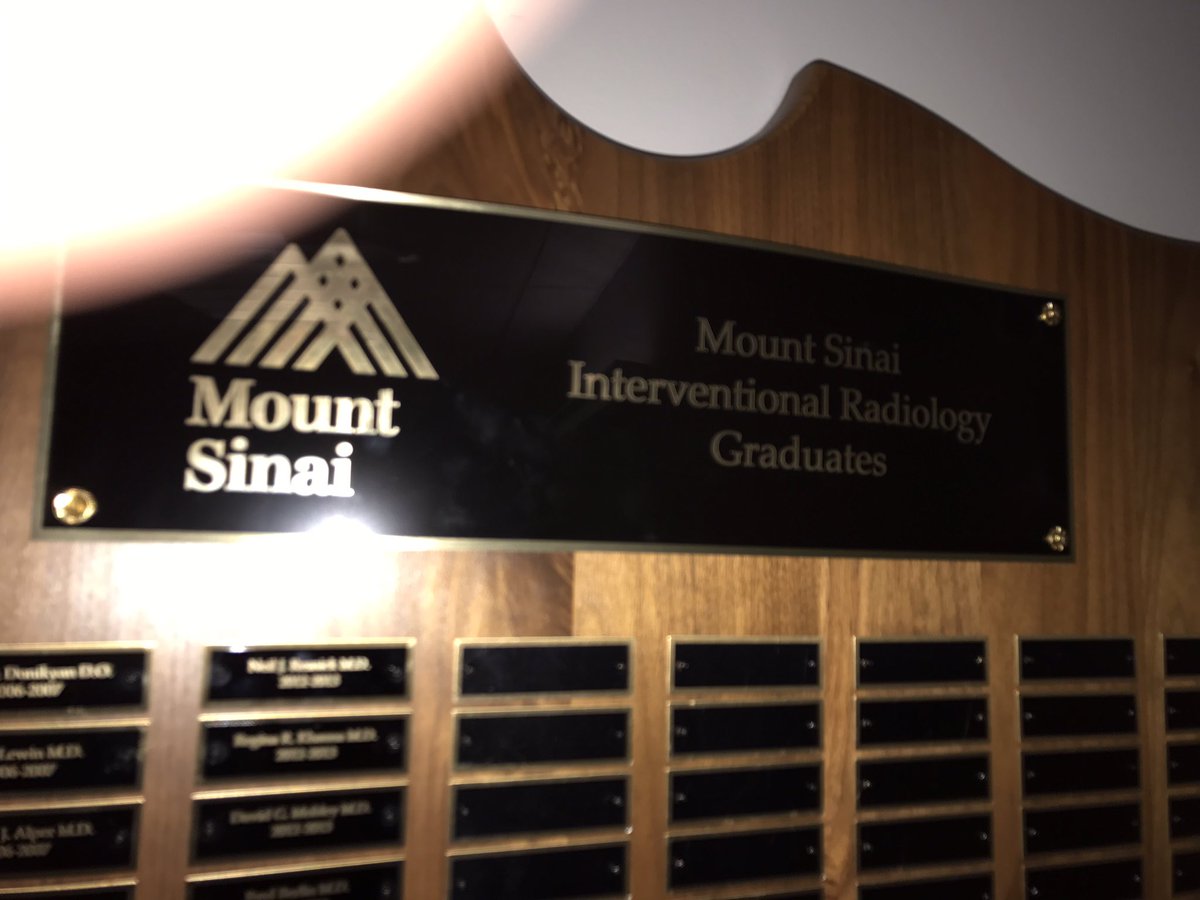 MountSinaiIR's tweet photo. Congrats to our graduating @MountSinaiNYC #IRad fellow class! @bonesz @roblookstein @DieHCCDie @RSP516 @AdFriedma #withoutascalpel https://t.co/y5dXTjmGRh