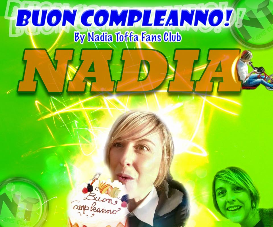 NFansClub1's tweet photo. BUON COMPLEANNOOOOOO @NadiaToffa da tutti noi del Nadia Toffa Fans Club

https://t.co/rxPGJKKkaE https://t.co/bJ2Ul8KI6g