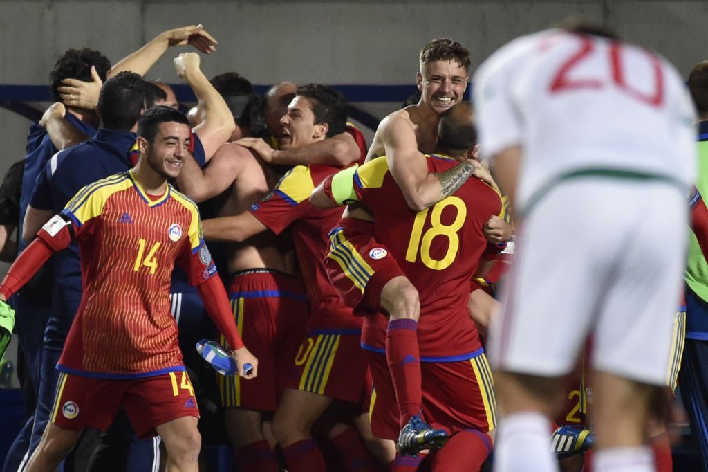 Andorra defeats Hungary to win their first competitive game in over a