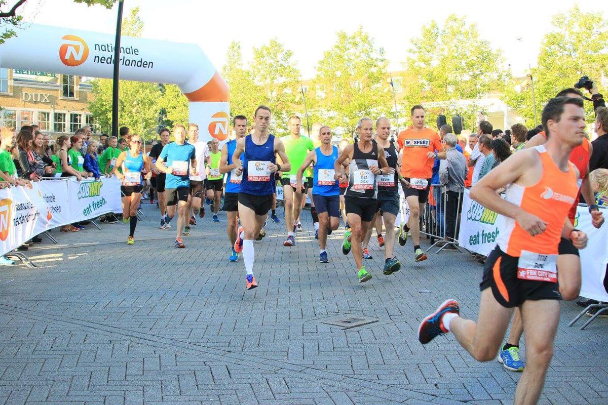 FBK City Run in 38:40 min. Parcours te kort 9,85 km, wel tevreden en lekker gelopen dwars door Hengelo <a href="/bblopers/">BB-lopers</a> .