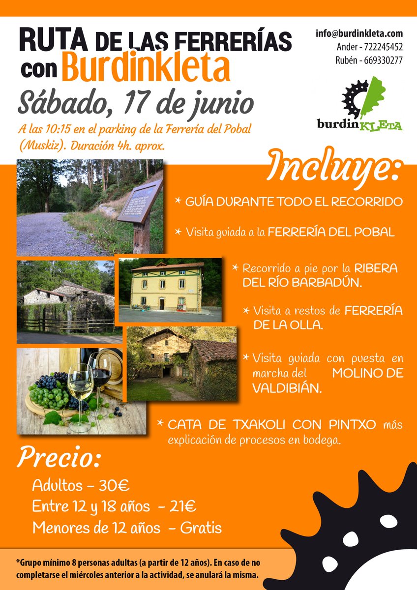 burdinkleta's tweet photo. El hierro tan común hoy en día se producía de manera artesana en @elpobal ¿te animas a conocerla? 17 de junio es tu oportunidad #turismo https://t.co/g2xqE0idAs