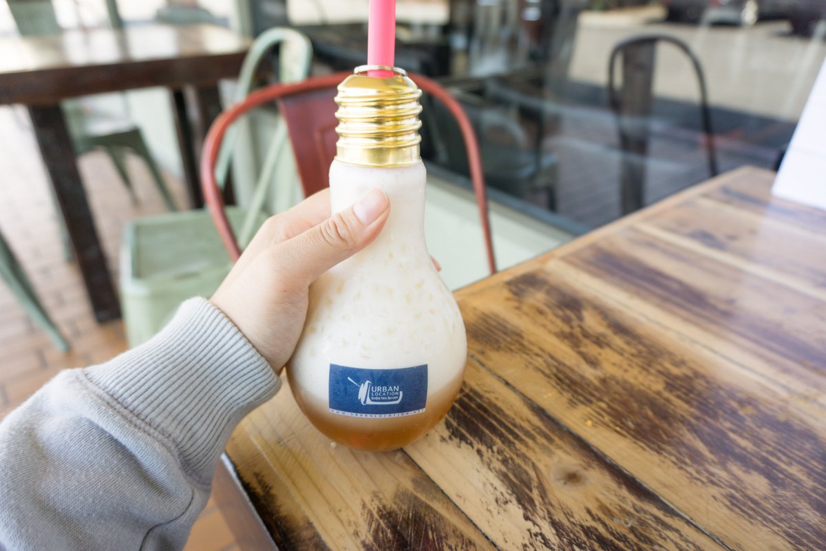 Let's start the weekend right. Enjoy a refreshing drink at #urbanlocation #bobateahouse #boba #ocfoodie #bobalife #milktea #teafordays