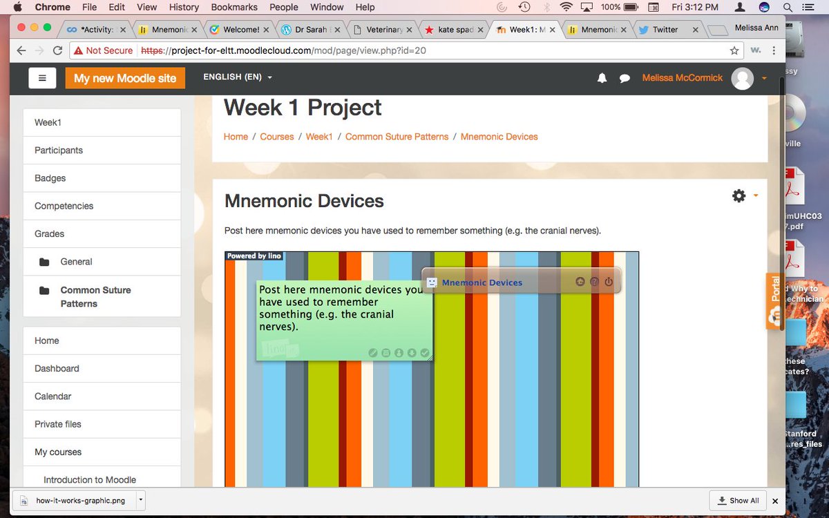 Collaborative activity via linoit.com #GetInMOOC