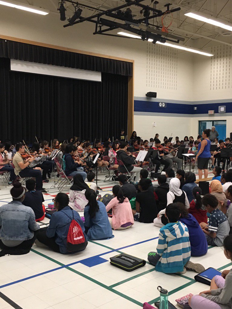 ttmstansbury's tweet image. Our orchestra