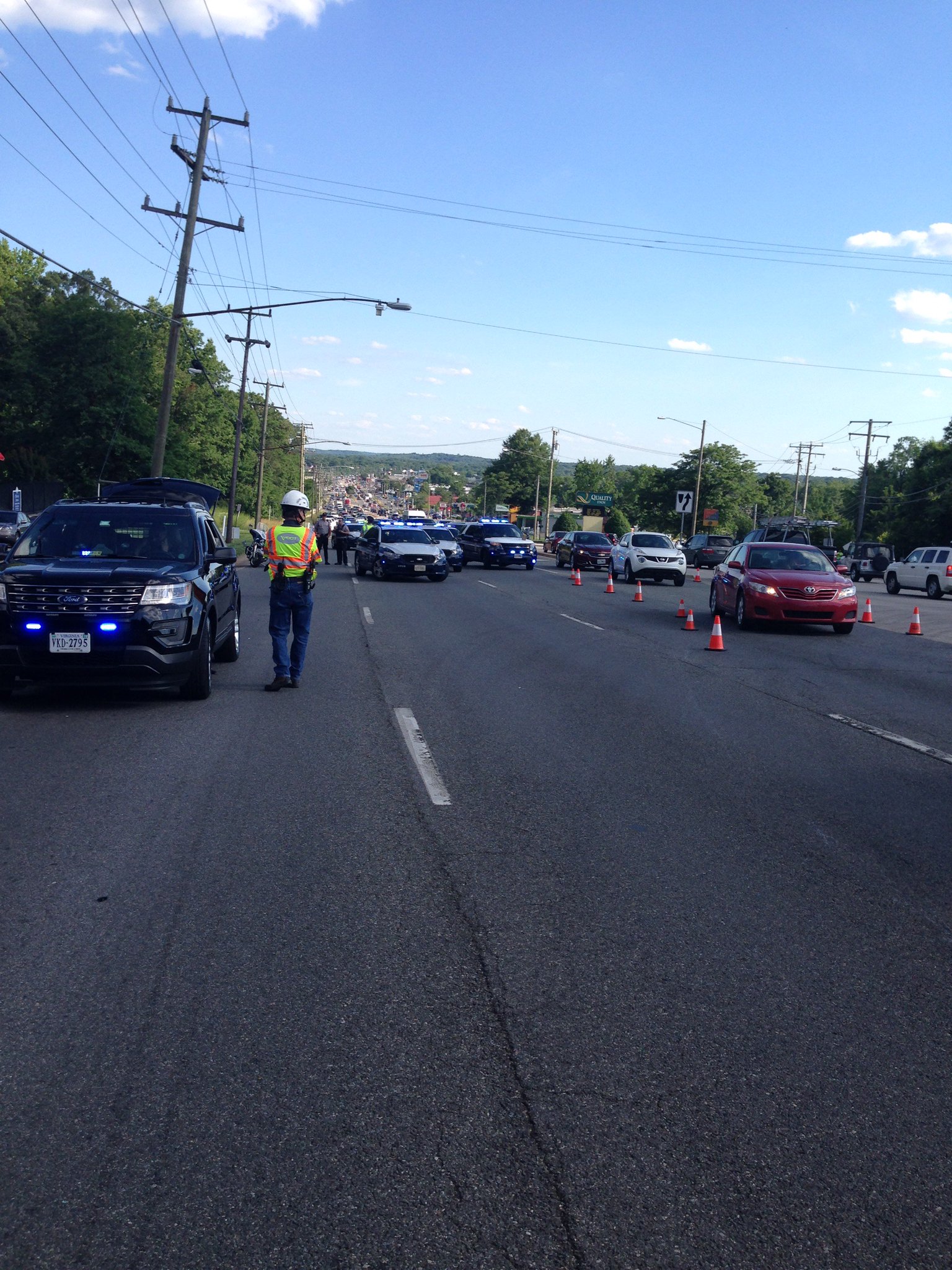 Accident On Fairfax County Parkway Yesterday - sh7efid