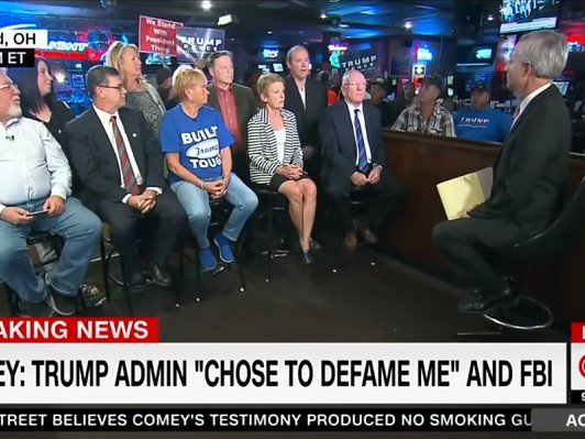 NBCNightlyLies's tweet photo. Watch: CNN Ohio Voter Panel Shows Trump Support Still… https://t.co/nOToQHpOjn #Breitbart_TV #AC_360 #Anderson_Cooper #CNN #Politics #Trump https://t.co/wBYELDCLVa