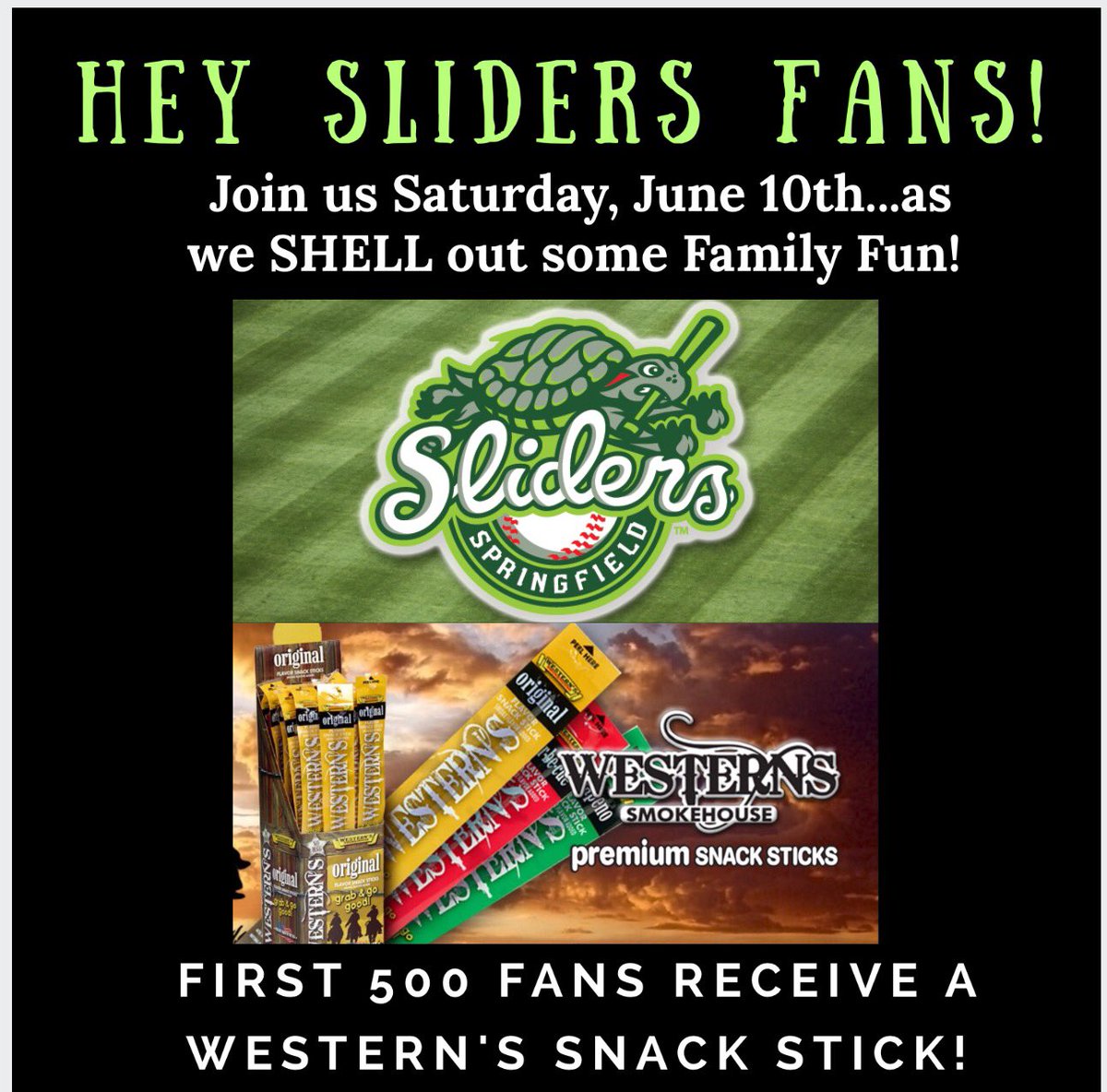 Westerns_smoke's tweet photo. Go Sliders! #springfieldsliders #Springfield #familyfun https://t.co/GgGTBAJOJK