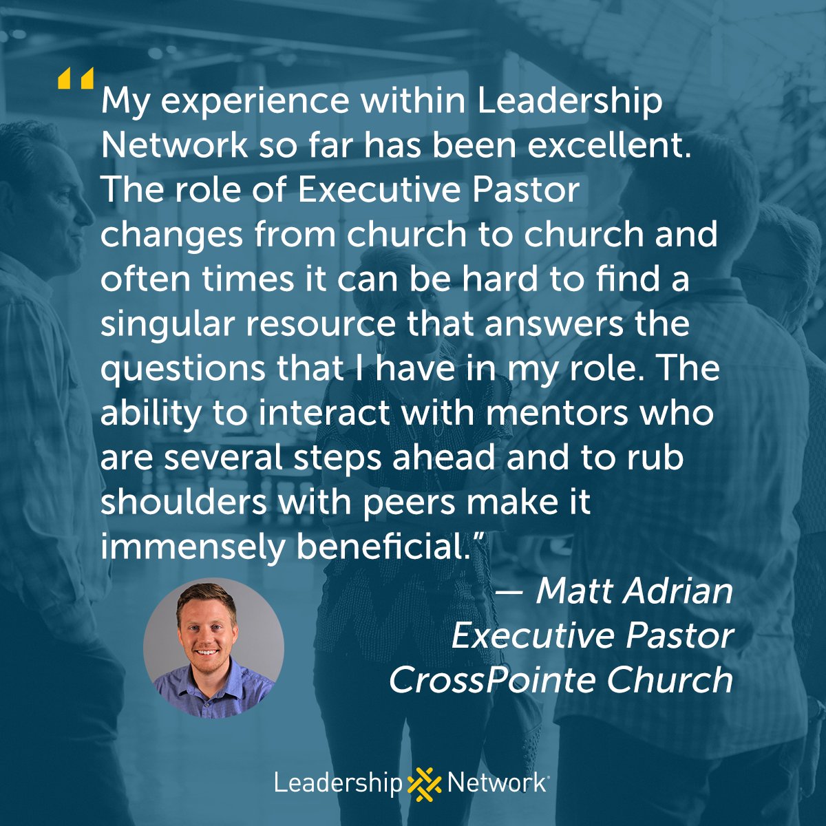 leadnet's tweet photo. We help executive pastors lead with greater effectiveness. Learn more: https://t.co/zIIMTXfof2 #leadergroups #executive pastors https://t.co/z7WTZ0zvWR
