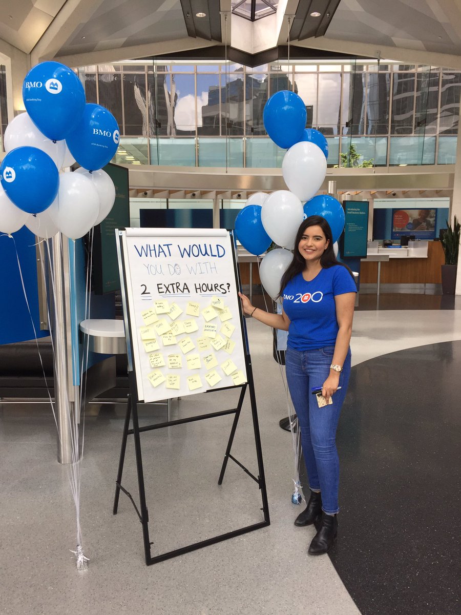 Fiza leading Digital Friday at Vancouver Main Office Branch. Showing our customers how to save time and money!