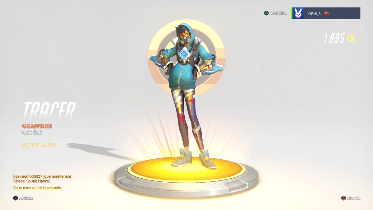 dressmegeekly's tweet photo. Yeeeah !!! Enfin une tenue sympa :D #overwatch #graffeuse #PS4share https://t.co/8sBDUv8XMP