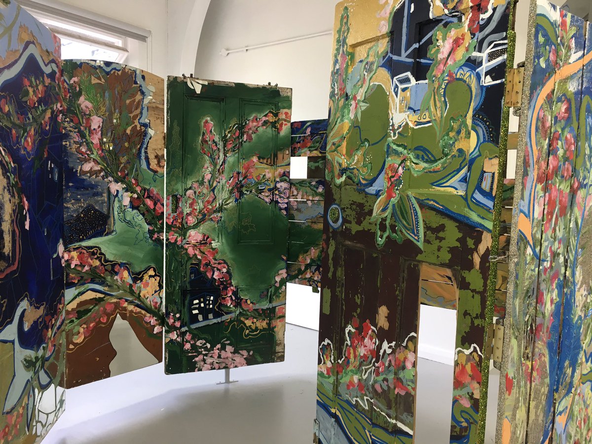 penny_macbeth's tweet image. Great private view tonight #McrDegreeShow17