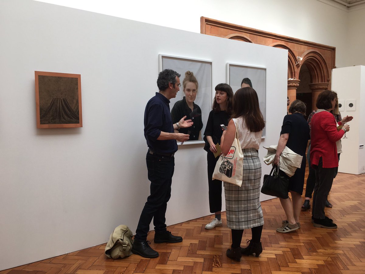 penny_macbeth's tweet image. Great private view tonight #McrDegreeShow17