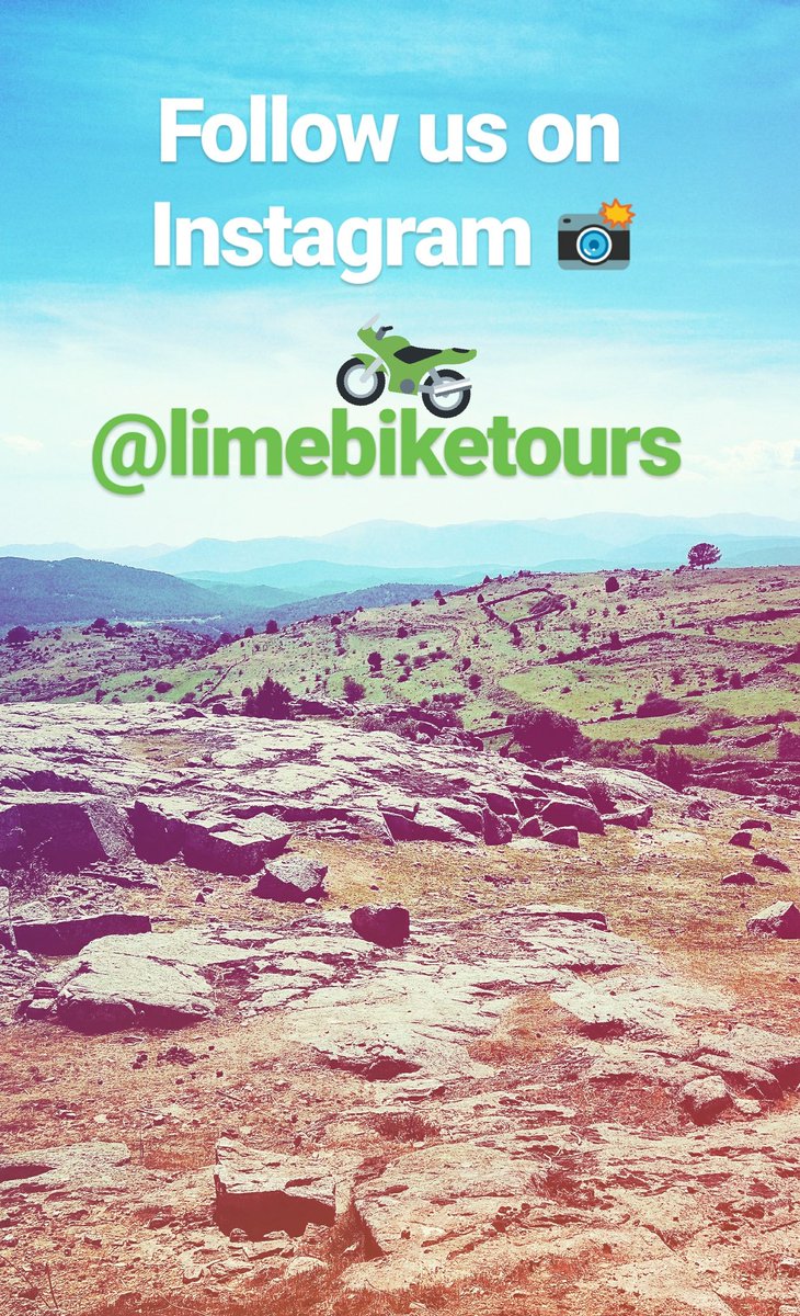 limebiketours's tweet photo. #Instagram #motorcycle #travels #Tours #Spain #Madrid #BIKER #Riders #MotoGP #Motocross #trial #enduro #motorbike #roadTrip #mountains #fun https://t.co/wmFDMptSTw