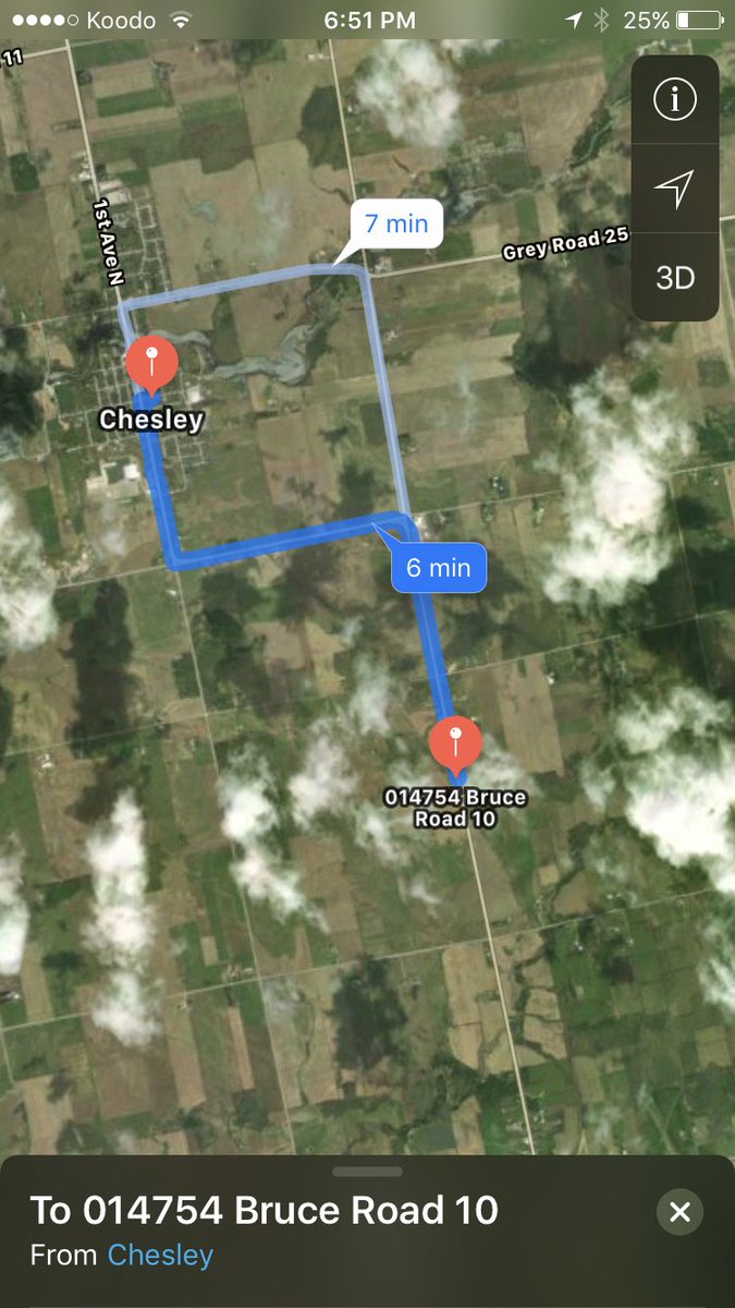 Here's directions from chesley!