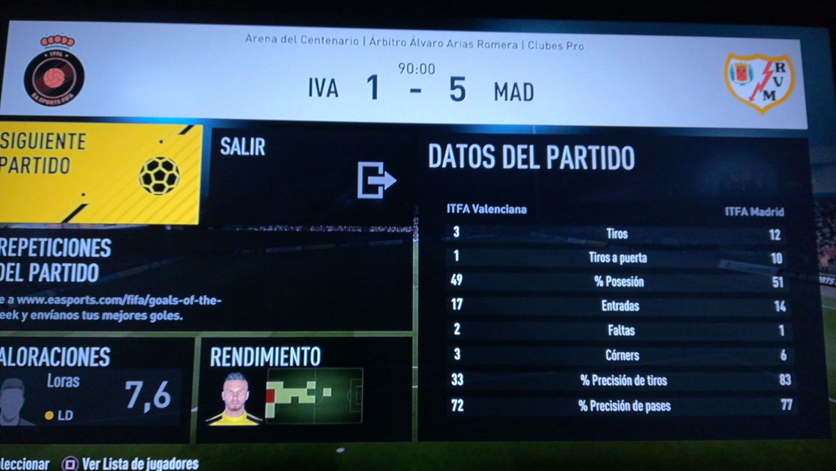 Pasamos a la final en unas semis muy disputadas contra <a href="/ITFA_Valencia/">ITFAVALENCIA</a>. Ahora toca darlo todo e ir a por el título