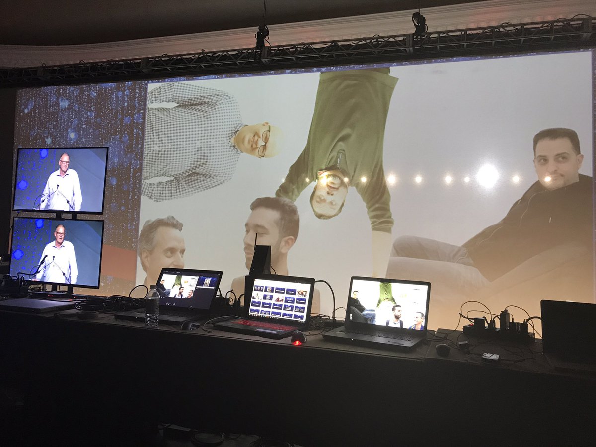 HS_Multimedia's tweet image. Recognition from Dave Steck during Awards night. #HSDNSM