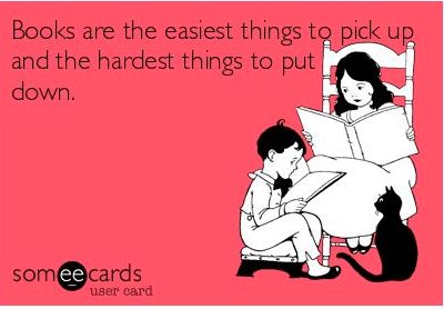 invitdbookclub's tweet photo. Cancelling tonight's plans because..  #50BookPledge https://t.co/GWHw1czf5Y