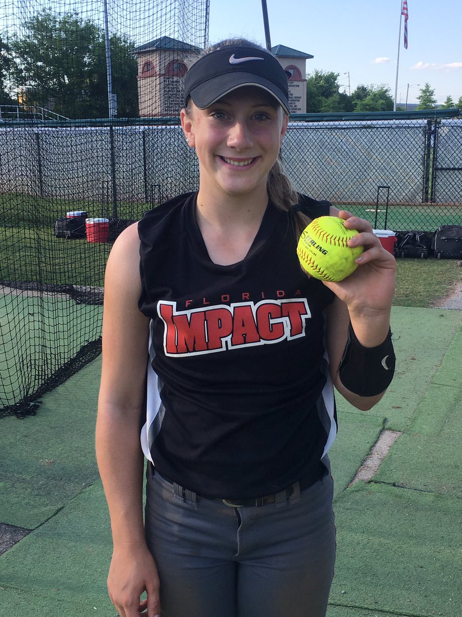 FLImpact18U's tweet photo. Congrats to #Ash5 for hitting a 3 run homerun at the #ScenicCity Summer Showcase in Chat, TN! #GoImpact #ImpactNation #makeadifference⚫️❤️ https://t.co/La7fGBHytd