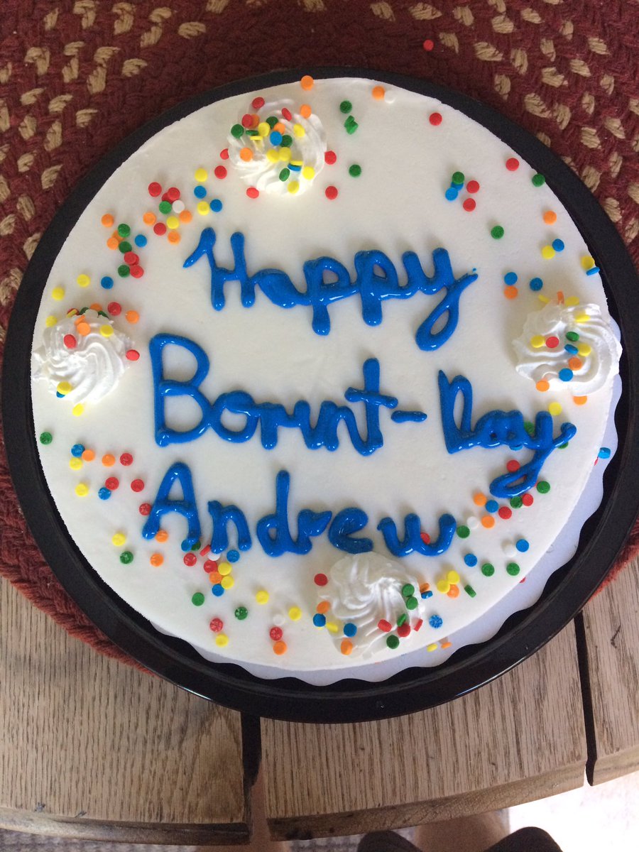 _Andrew68's tweet photo. When your parents put a Rickyism on your Birthday Cake #17 #BorntDay @trailerparkboys https://t.co/NAHwWStdD8