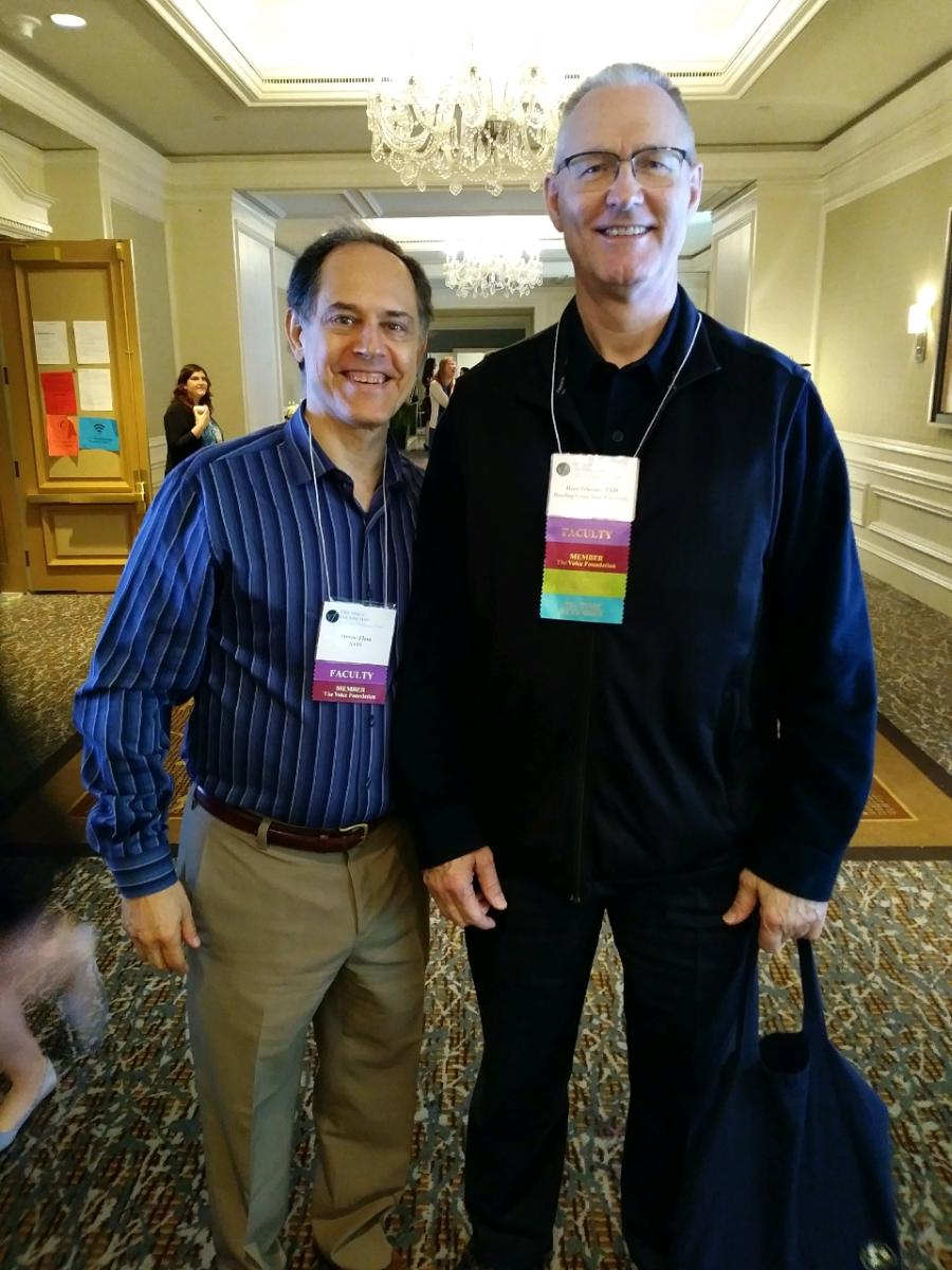 breathingmaster's tweet photo. A blast spending time with Dr. Ron Scherer from @bgsu last week at @TVFPhiladelphia Symposium! #tvfcollaboration2017 #tvfsymp2017 #singing https://t.co/TPD013pKQ9