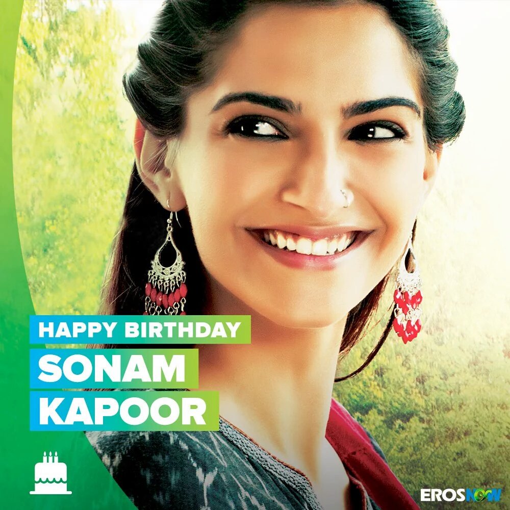 Happy  birthday sonam kapoor 