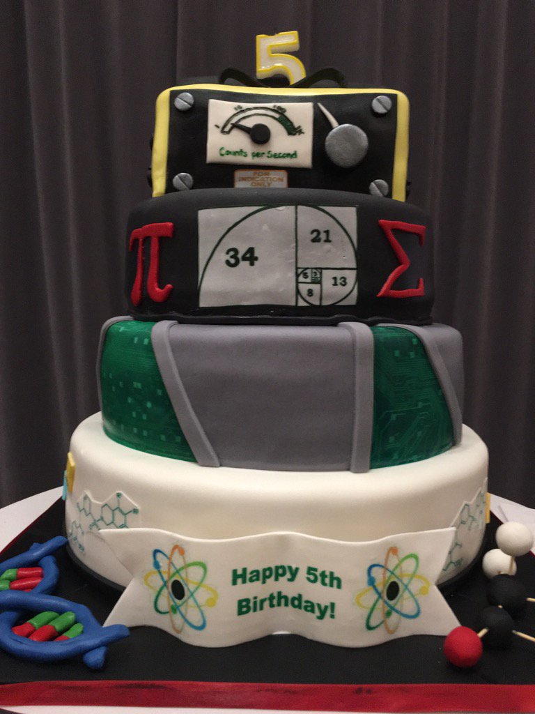ImogenRCoePhD's tweet photo. Happy 5th Birthday #faculty of #science @RyersonSci @RyersonU #dean #fiveyearsstrong #science #cake #sciencecake https://t.co/Te7mP3YhYO