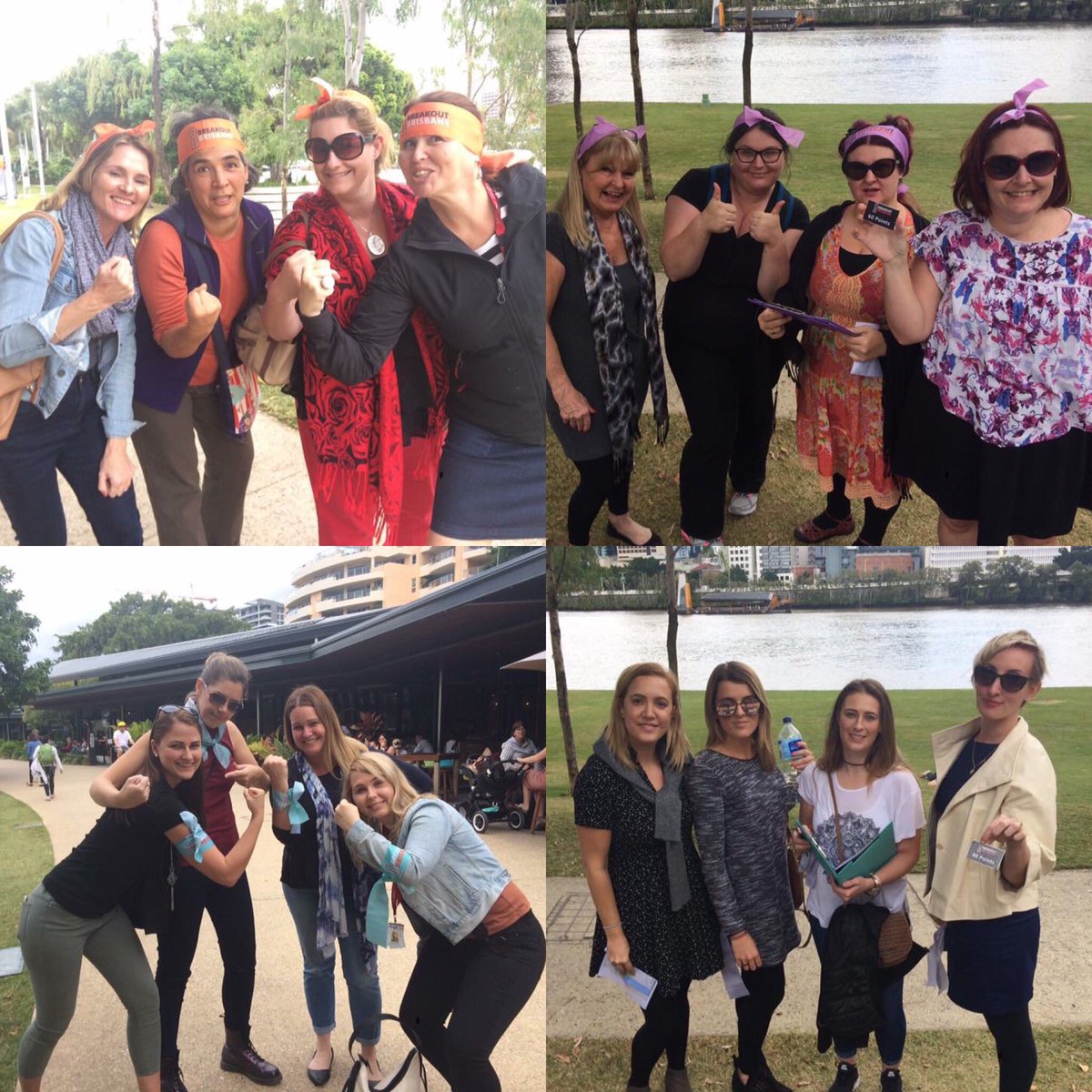 BreakoutBris's tweet photo. The teams from @AnglicareSQ competing on the Southbank course for their team building event #team #celebratebrisbane #FridayFeeling #bne https://t.co/HwIbd0rZgq