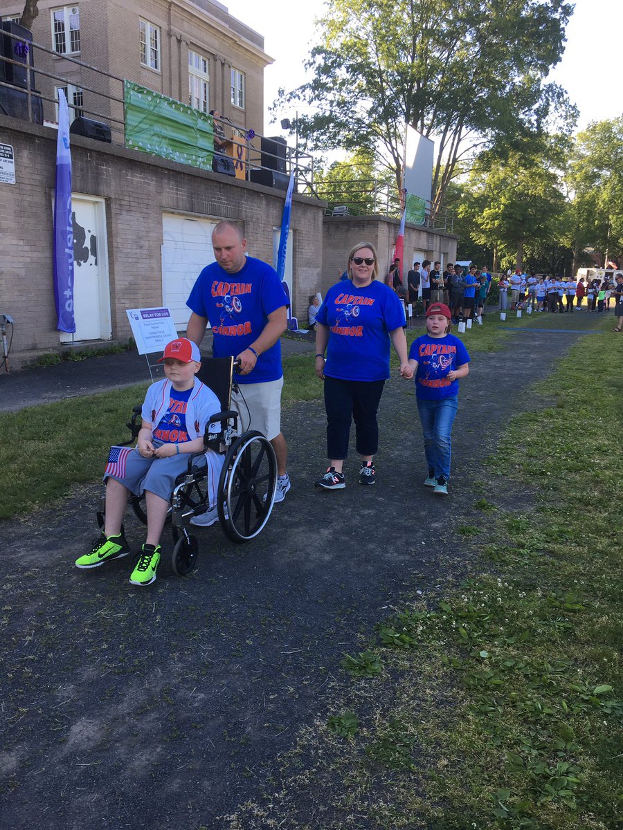DavidJHuber's tweet photo. Great opening to #RelayForLife this evening. Way to go Connor and family!! #FindACure https://t.co/sC7mudXOdZ