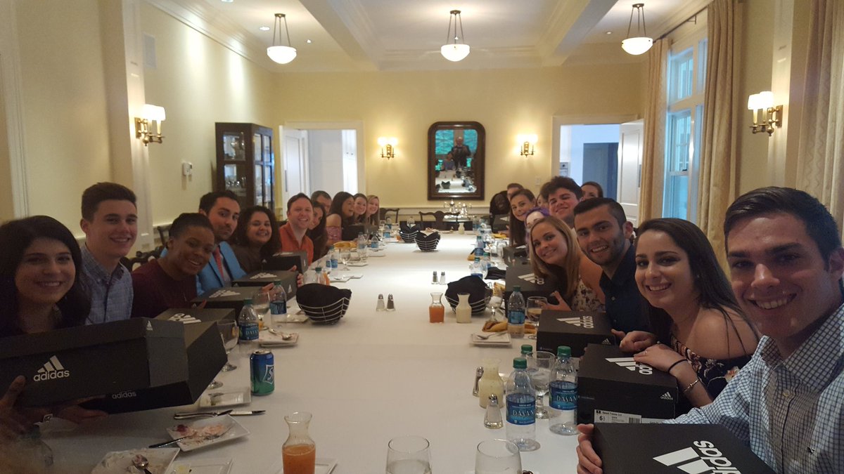 2021 Orientation leaders visit Challahan House for a great evening and new Kicks, love that term! Where is BD &amp; Ms K?