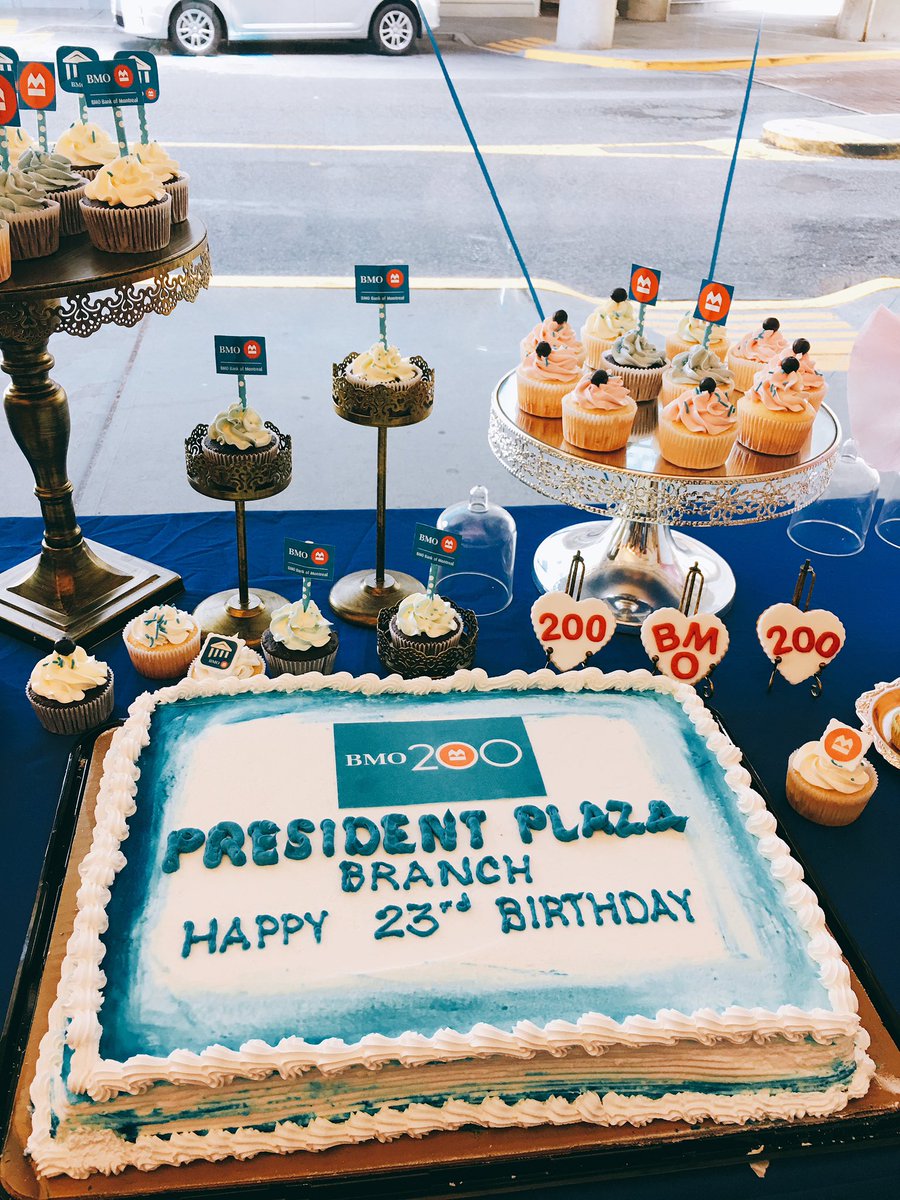 IvyWang200818's tweet photo. BMO President Plaza Branch 23rd Birthday Party. https://t.co/iCkhkTaQ47