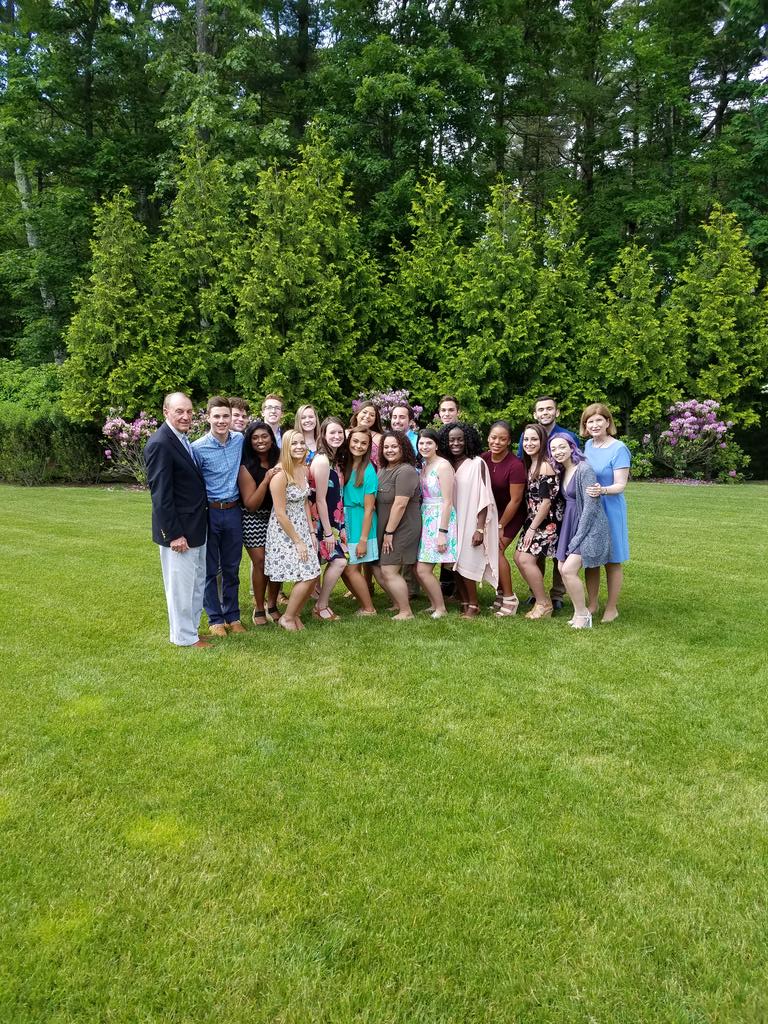 <a href="/BryantUniv/">Bryant University</a> Orientation Leader Dinner at the Callahan House. Getting ready for our incoming #Classof2021 beginning Monday! Welcome freshmen!