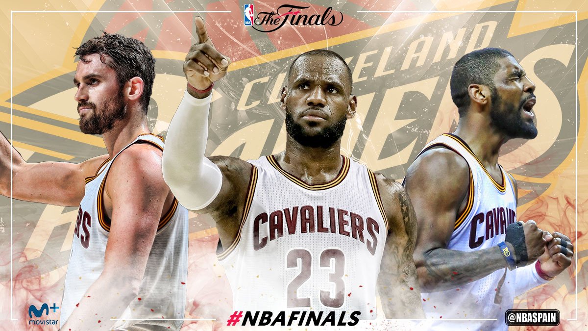 Haz RT si vas con los Cavaliers esta noche #NBAFinals