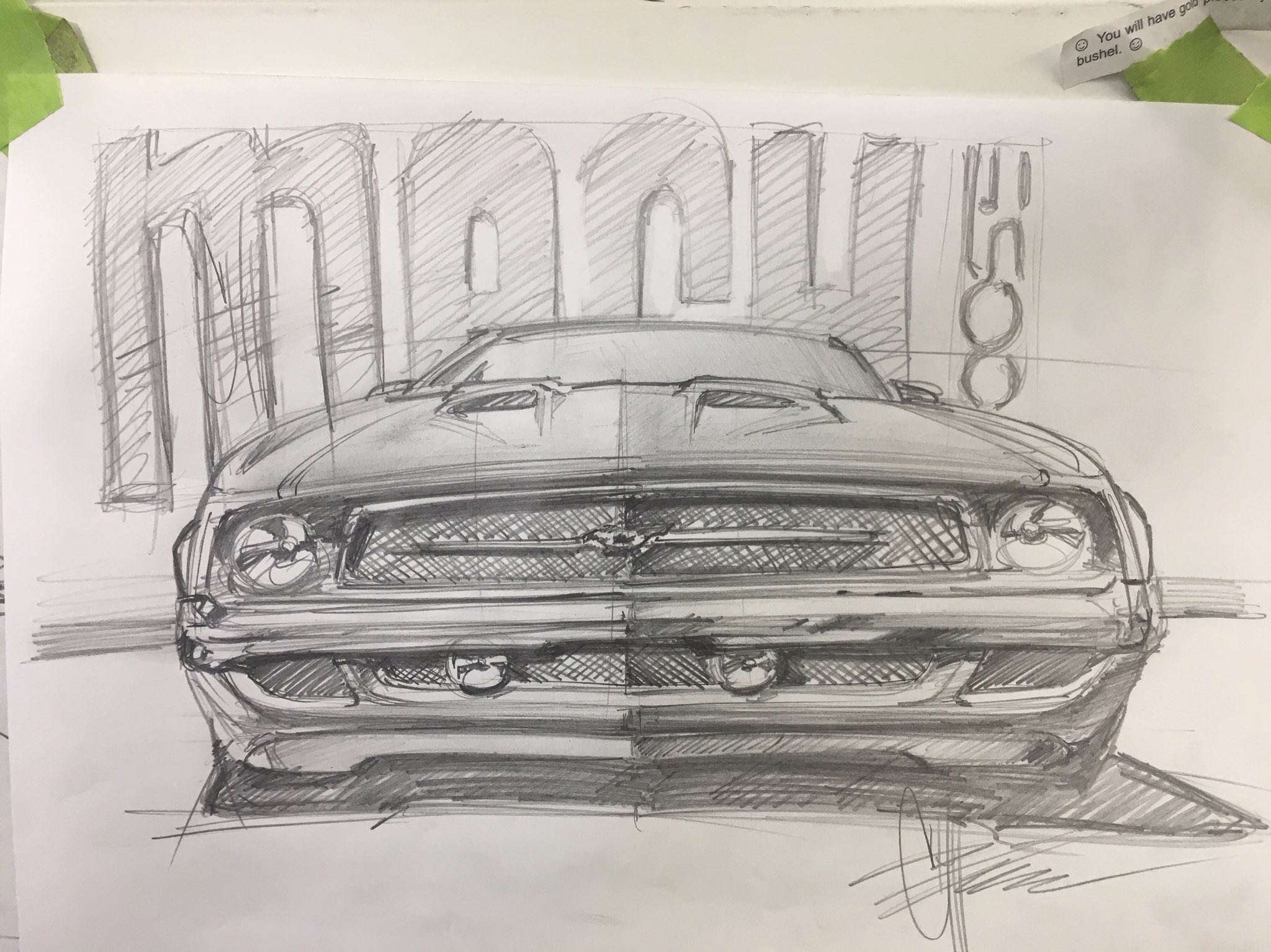 Foose Design  1968 Charger Sketch in Real Time with Chip Foose  YouTube