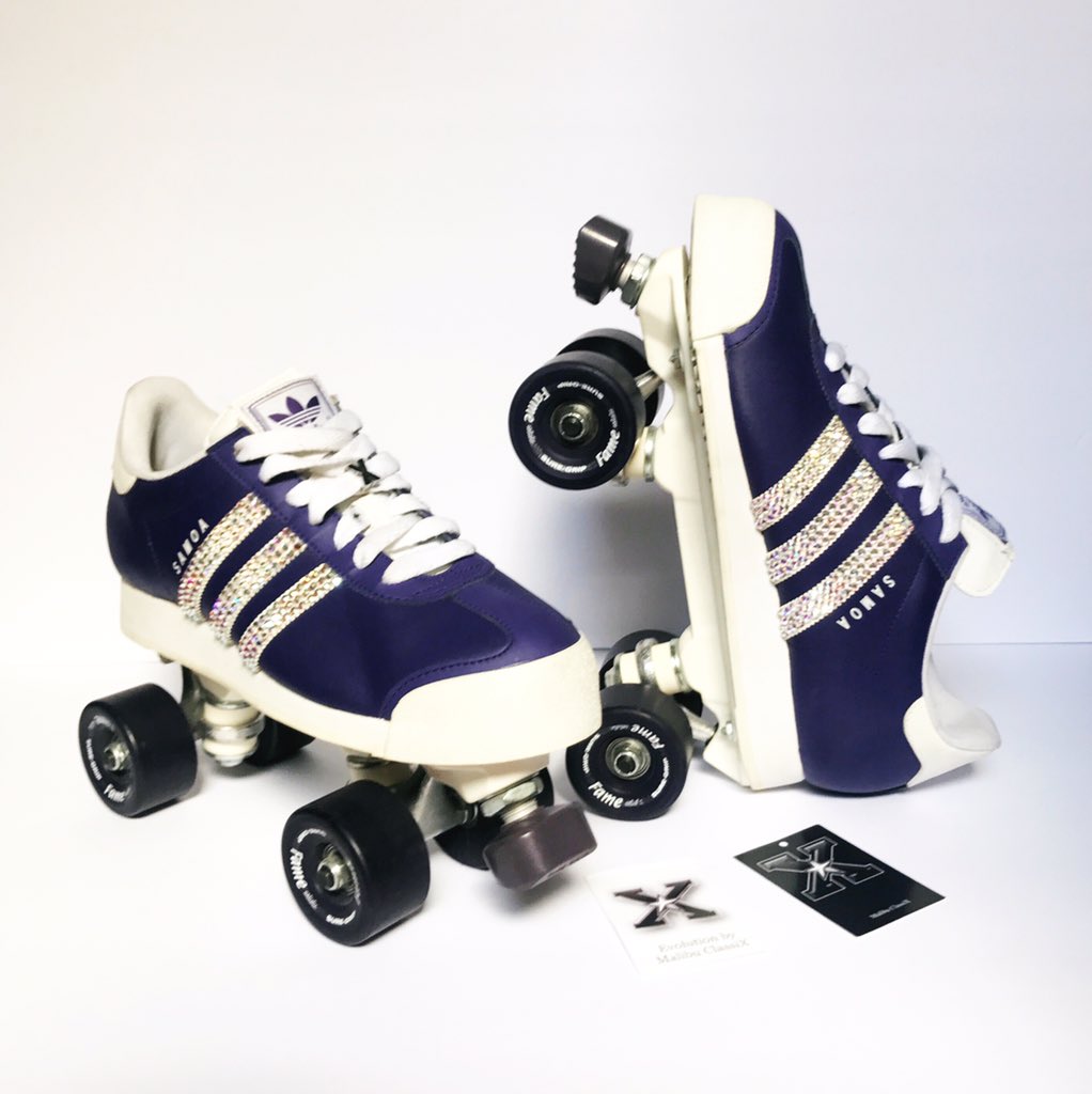 @eelliottmk @adidasWomen I do have a few Adidas styles.....#SneakerRollerSkates #VintageEvolved 💯🙅🏼☝🏽