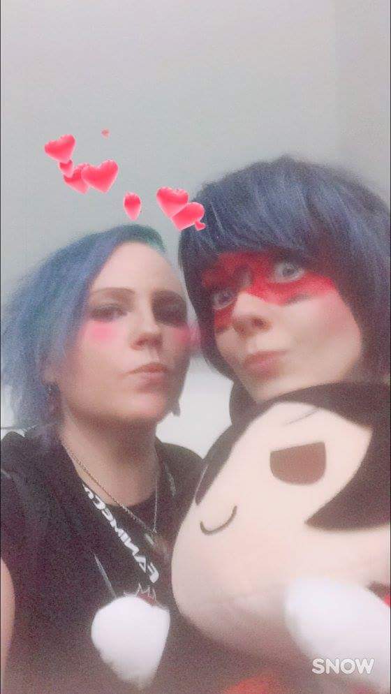 DareDreemer's tweet photo. #FanimeCon2017 To view post 7 please visit:https://t.co/T3xCS8e3ce @SugarCubeDarlin &amp; I waiting to meet @x4ytksj 
#X4 #BlackButler https://t.co/Gl3TfsJJUu