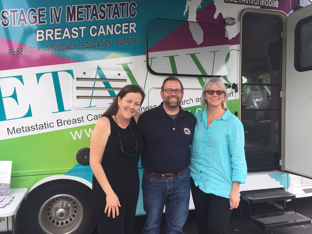 stage4kelly's tweet photo. @metavivor and the #METAvivorMobile had a great visit today @KentState thanks to Jennifer Hendryx's little bro, Steve Antalvari. #C2C4MBC https://t.co/TJZhaa5vBX