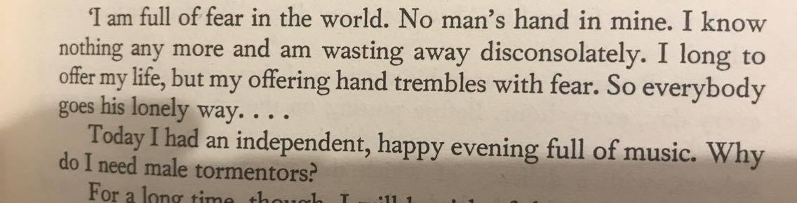 EmMilliner's tweet photo. All this amazing music reminds me of this quote from Alma Mahler's diary that a friend shared with me #classic100 @ABCClassic https://t.co/4uW6Xuldyw