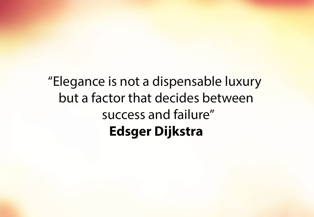 _CarlosParra_'s tweet image. Elegance… #programmersproblem #apps #Programming #mobile #MobileApp #software #Swift #Android #BackEnd #developers #innovation #God