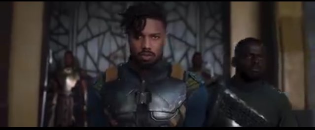 XLNB's tweet photo. When you got the lead character from Creed &amp; Get Out in the same frame. #BlackPantherSoLIT https://t.co/Fy2nnAIiAa